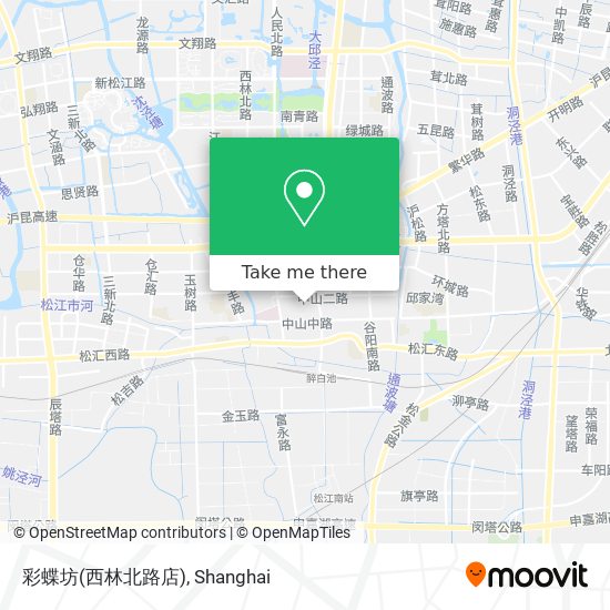 彩蝶坊(西林北路店) map