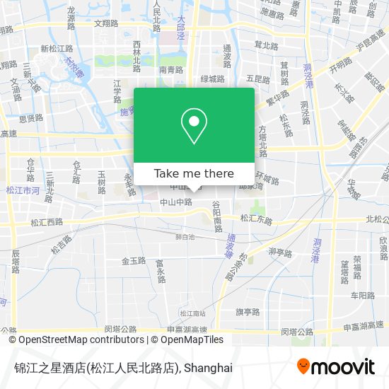 锦江之星酒店(松江人民北路店) map