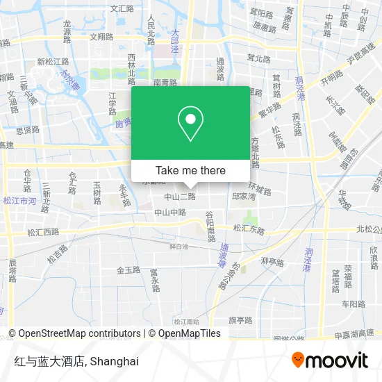 红与蓝大酒店 map