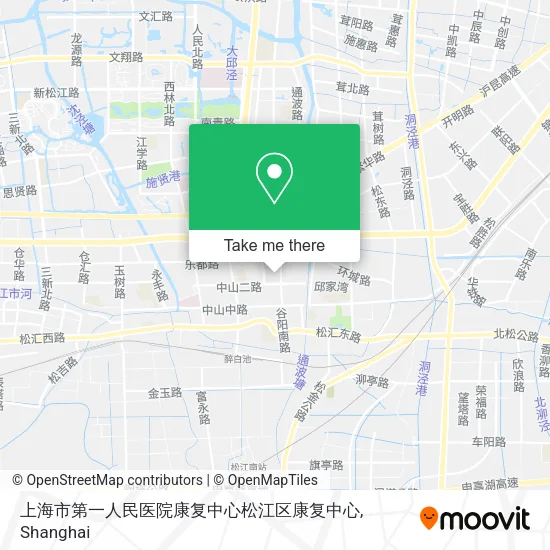上海市第一人民医院康复中心松江区康复中心 map