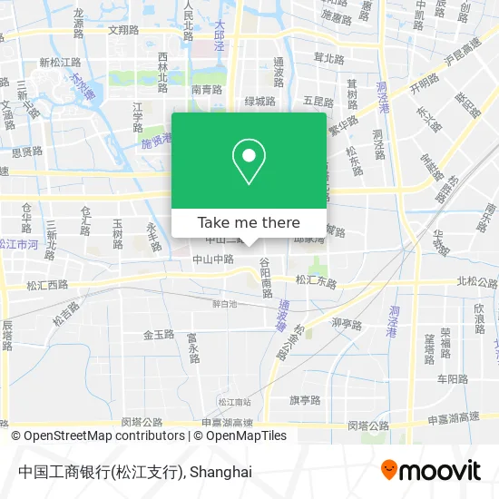 中国工商银行(松江支行) map