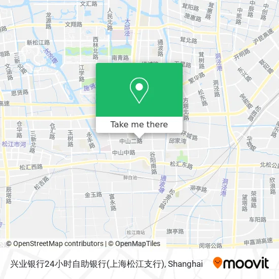 兴业银行24小时自助银行(上海松江支行) map