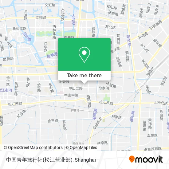 中国青年旅行社(松江营业部) map