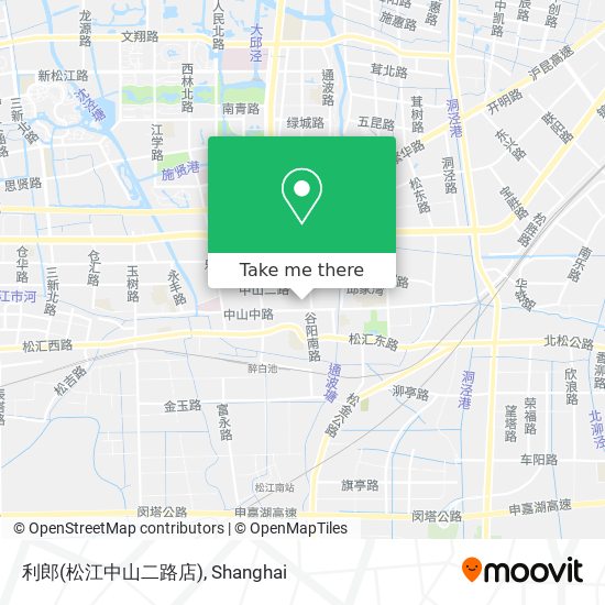 利郎(松江中山二路店) map