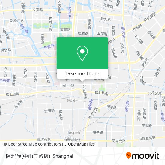 阿玛施(中山二路店) map