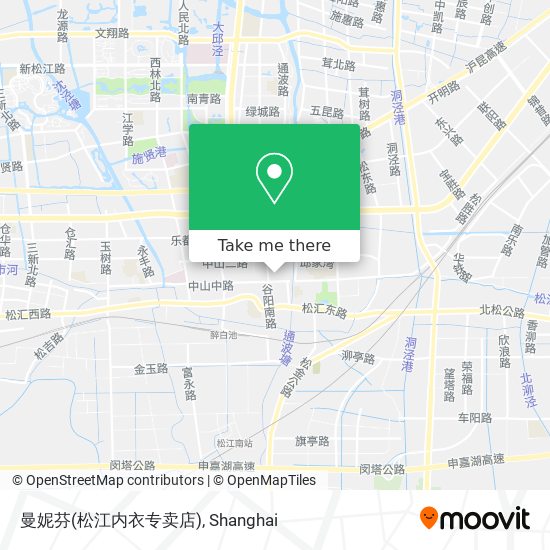 曼妮芬(松江内衣专卖店) map