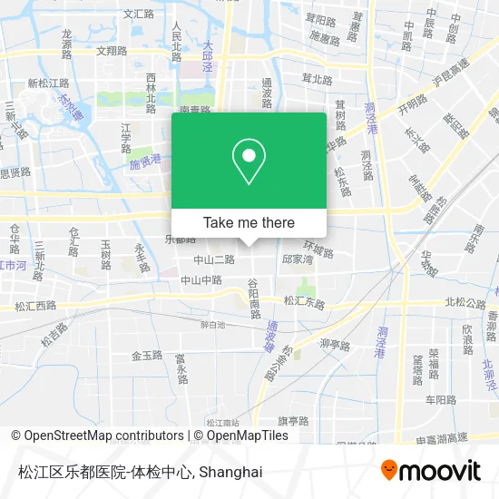 松江区乐都医院-体检中心 map