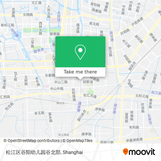 松江区谷阳幼儿园谷北部 map
