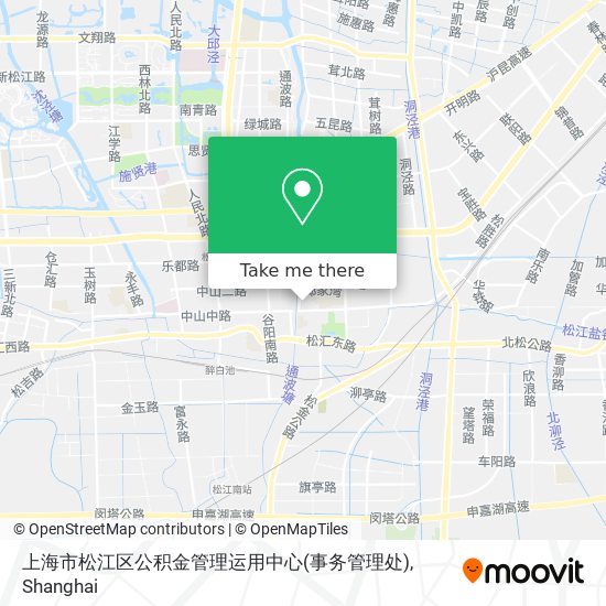 上海市松江区公积金管理运用中心(事务管理处) map