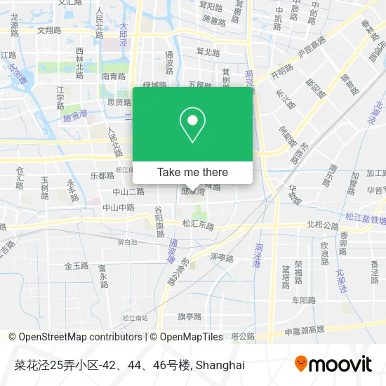 菜花泾25弄小区-42、44、46号楼 map