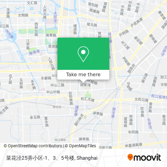 菜花泾25弄小区-1、3、5号楼 map
