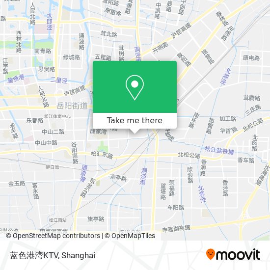 蓝色港湾KTV map