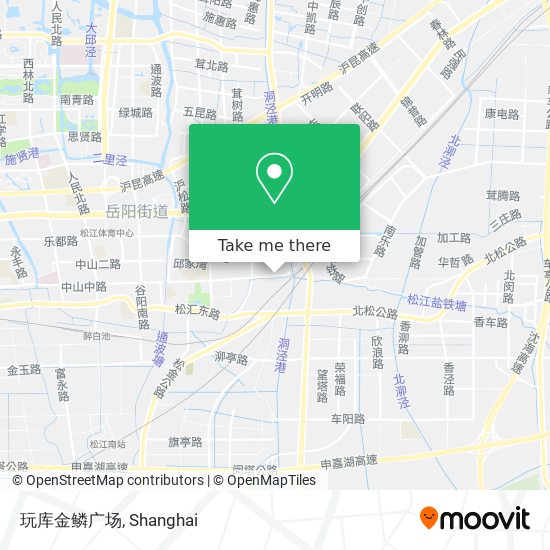 玩库金鳞广场 map