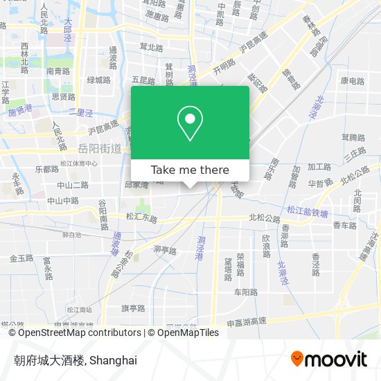 朝府城大酒楼 map