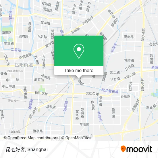 昆仑好客 map