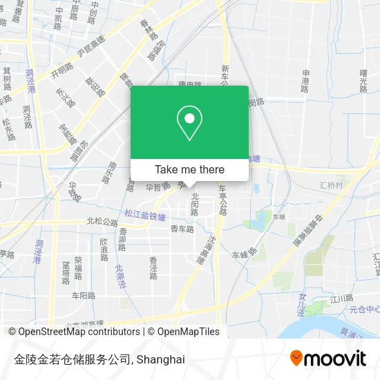 金陵金若仓储服务公司 map