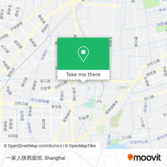 一家人陕西面馆 map