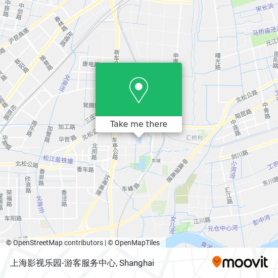 上海影视乐园-游客服务中心 map