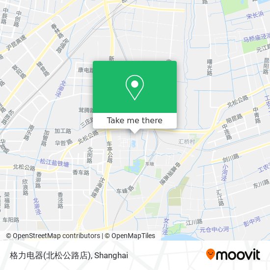 格力电器(北松公路店) map