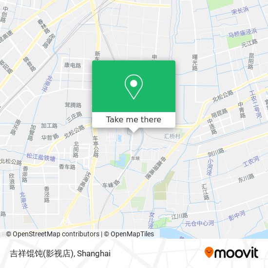 吉祥馄饨(影视店) map