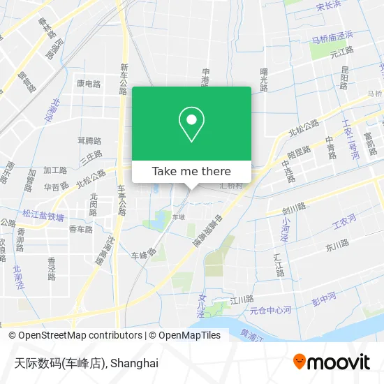 天际数码(车峰店) map