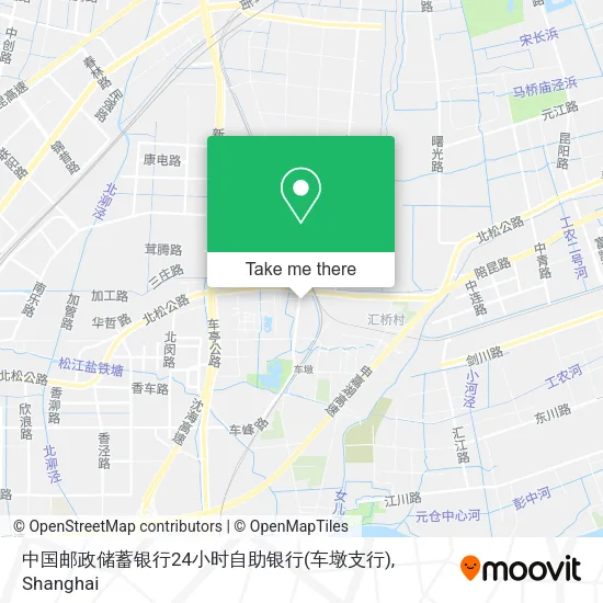 中国邮政储蓄银行24小时自助银行(车墩支行) map