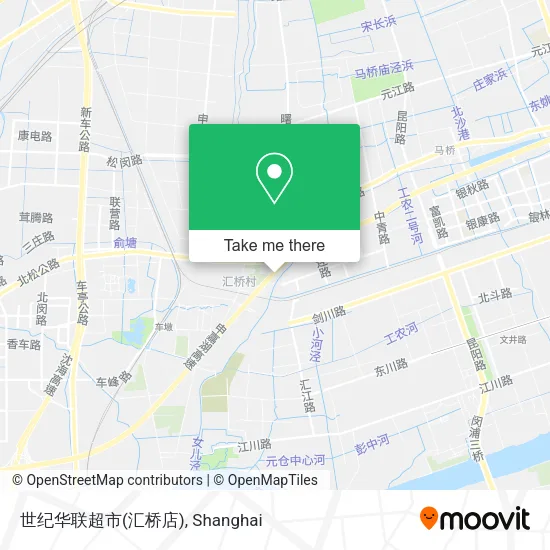 世纪华联超市(汇桥店) map
