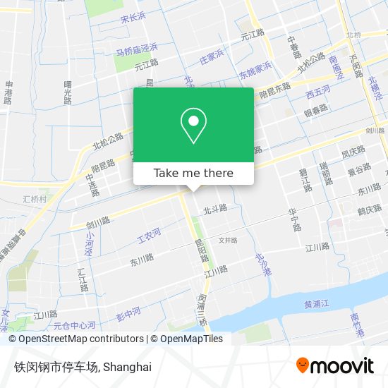 铁闵钢市停车场 map