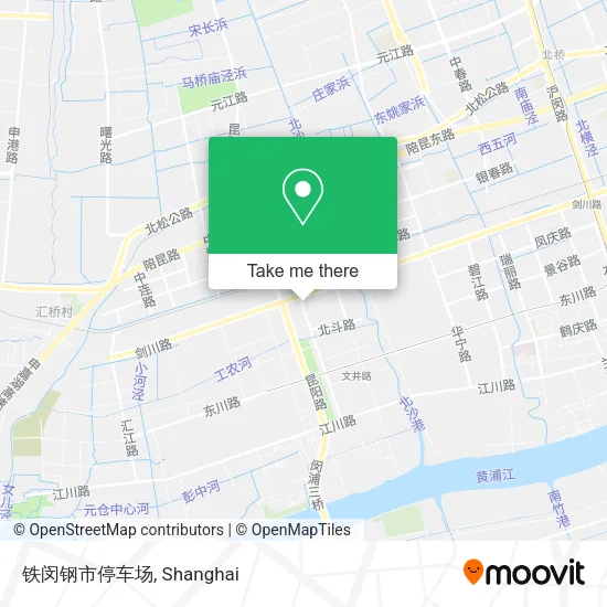 铁闵钢市停车场 map