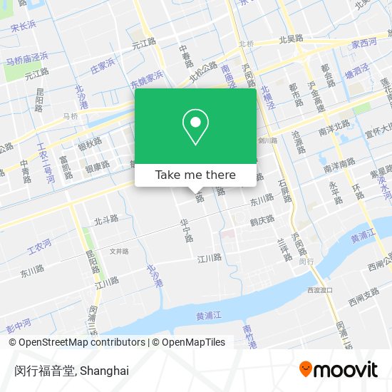 闵行福音堂 map