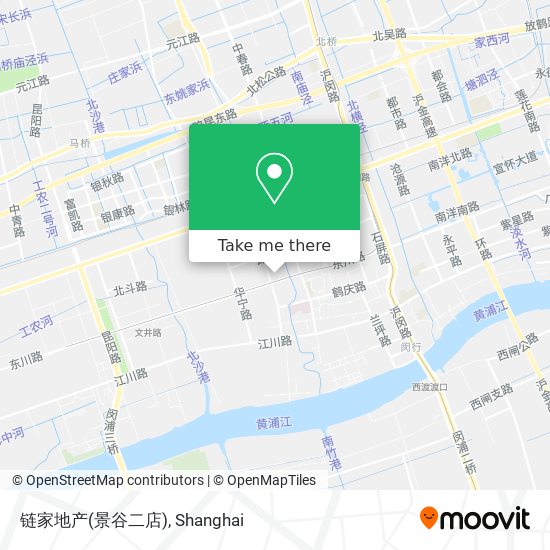 链家地产(景谷二店) map