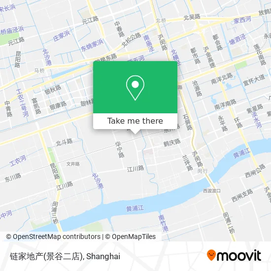 链家地产(景谷二店) map