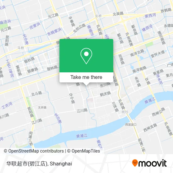 华联超市(碧江店) map