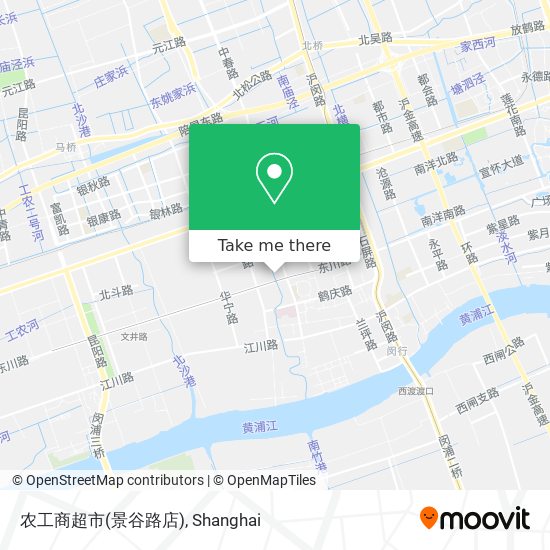 农工商超市(景谷路店) map