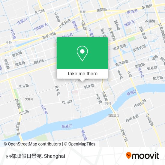 丽都城假日景苑 map