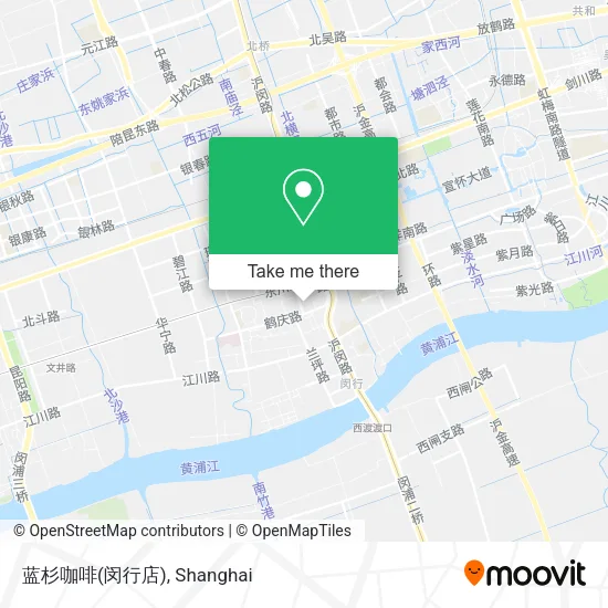 蓝杉咖啡(闵行店) map