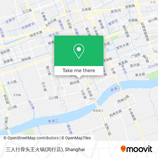 三人行骨头王火锅(闵行店) map