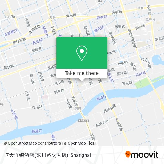 7天连锁酒店(东川路交大店) map
