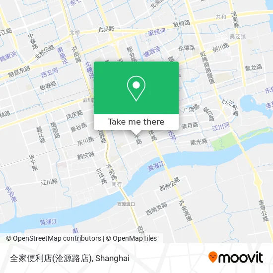 全家便利店(沧源路店) map