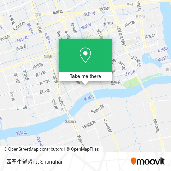 四季生鲜超市 map