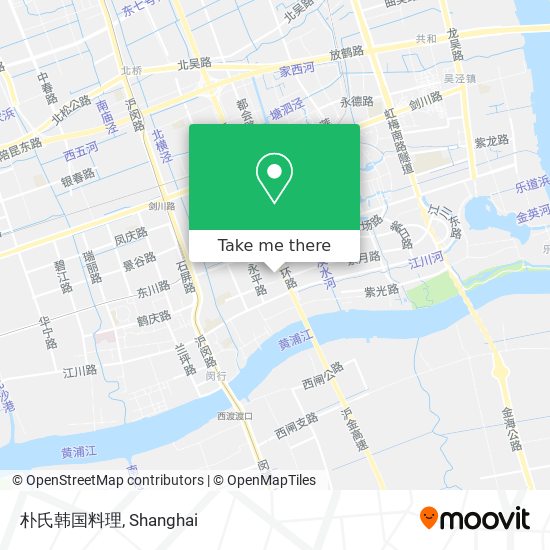朴氏韩国料理 map