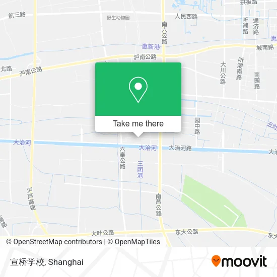 宣桥学校 map