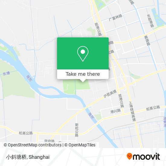 小斜塘桥 map
