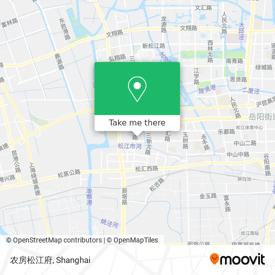 农房松江府 map