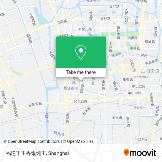 福建千里香馄饨王 map