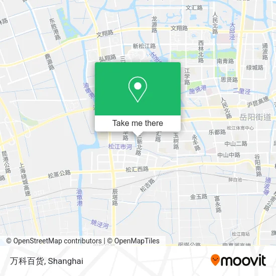 万科百货 map