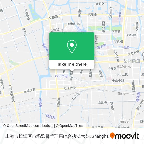 上海市松江区市场监督管理局综合执法大队 map