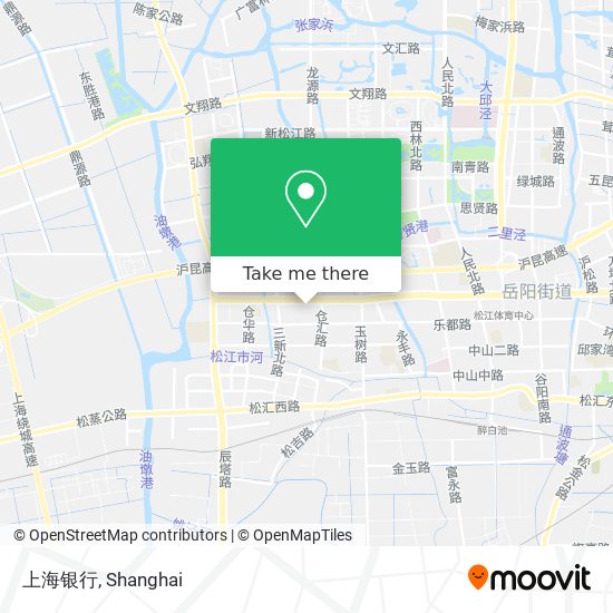 上海银行 map