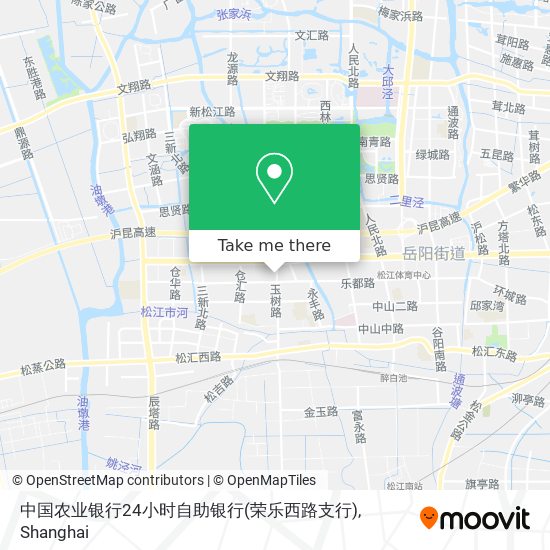 中国农业银行24小时自助银行(荣乐西路支行) map