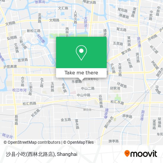 沙县小吃(西林北路店) map